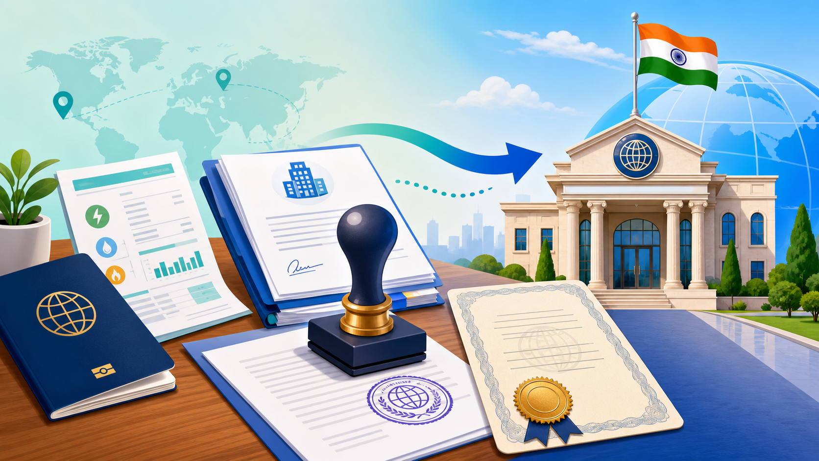 Attestation of Documents for Company Registration and LLP Registration in Case of NRIs and Foreign Nationals
