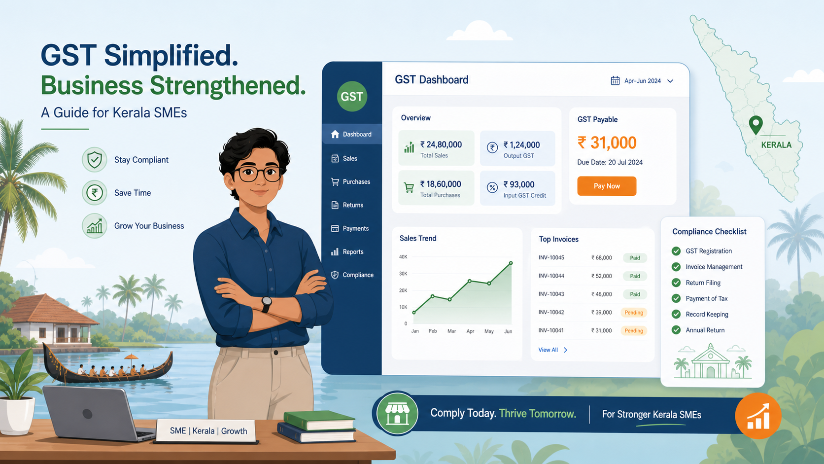 Stop Treating GST Like a Tax Problem — A Kerala SME Roadmap
