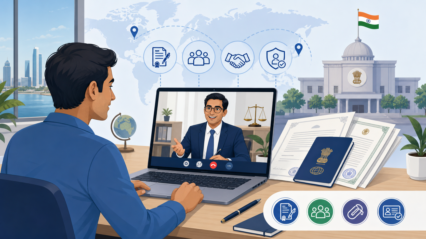 Documents Required from NRIs for Company or LLP Registration in India