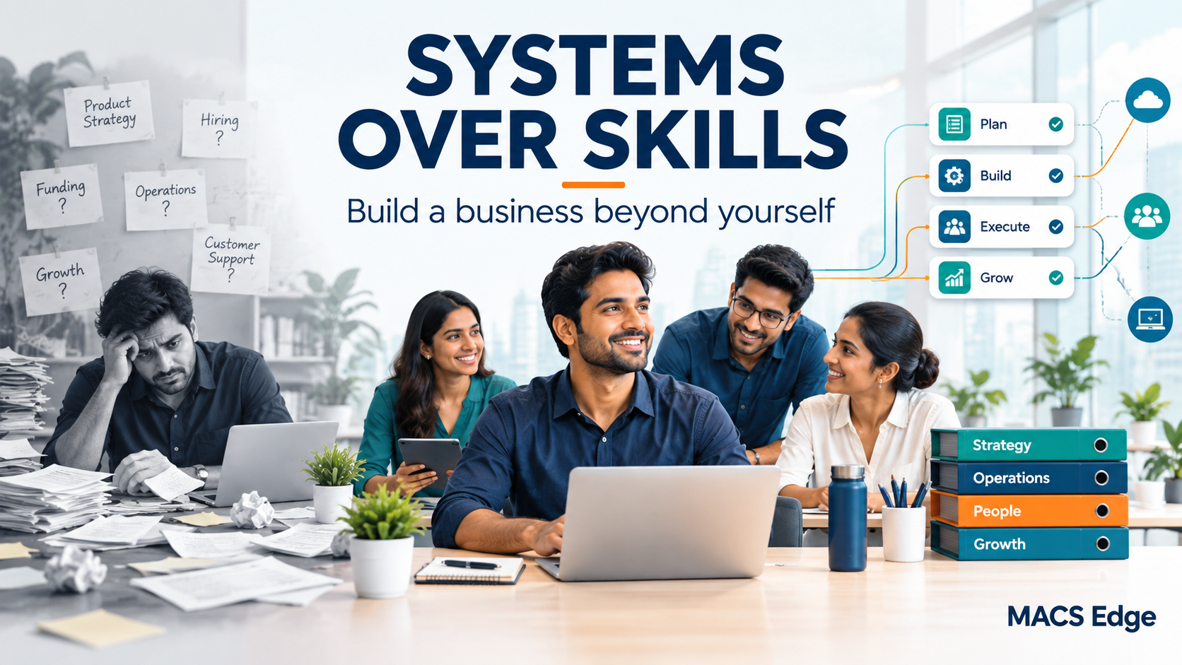 Build a Business That Does Not Depend Only on You
